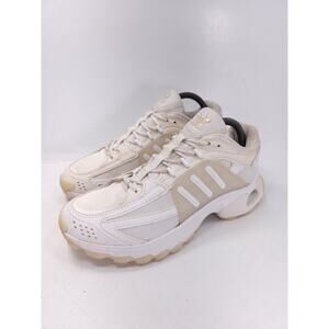 Adidas Thesia Athletic Lace Up Running Shoe Womens Size 8 FY4634 White